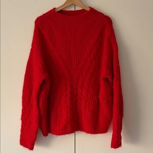 Universal Thread Vibrant Red Women's Sweater